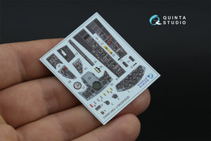 Quinta Studio QDS-32246 F-104A 3D-Printed &amp;amp; colored Interior on decal paper (Italeri) (Small version) 1/32 – image 4