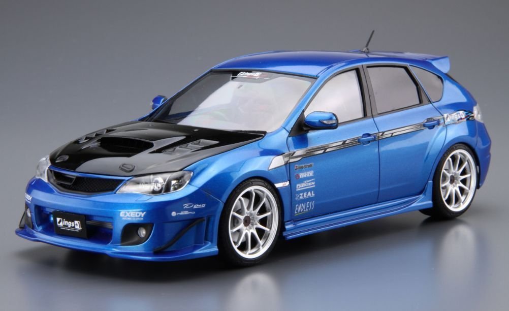 Aoshima 05423 GRB IMPREZA WRX STI 07 SUBARU 1/24 – image 2