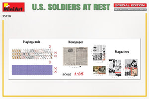 MiniArt 35318 U.S. Soldiers at Rest Special Edition 1/35 – zdjęcie 4