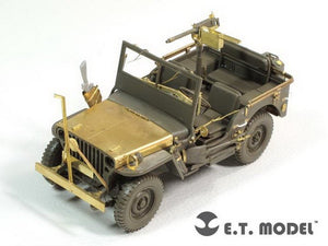 E.T. Model E35-126 WWII U.S. Willys MB Jeep (For TAMIYA 35219) 1/35 – zdjęcie 2