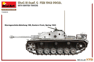 MiniArt 72103 StuG III Ausf. G FEB 1943 PROD. WITH WINTER TRACKS 1/72 – zdjęcie 3