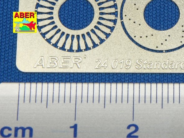 Aber 24019 Standartowe nawiercane tarcze hamulcowe śr. 14mm 1/24 – zdjęcie 3