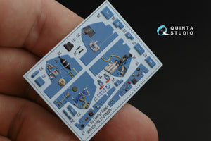 Quinta Studio QD48212 Su-30MKK 3D-Printed &amp;amp; coloured Interior on decal paper (KittyHawk) 1/48 – zdjęcie 7