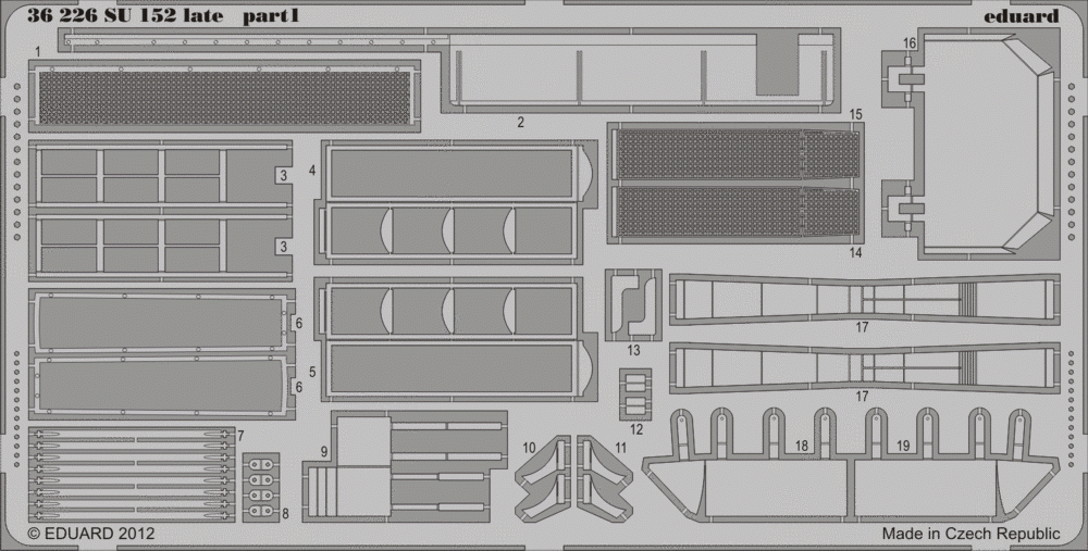 Eduard 36226 SU 152 late 1/35 Trumpeter – image 2