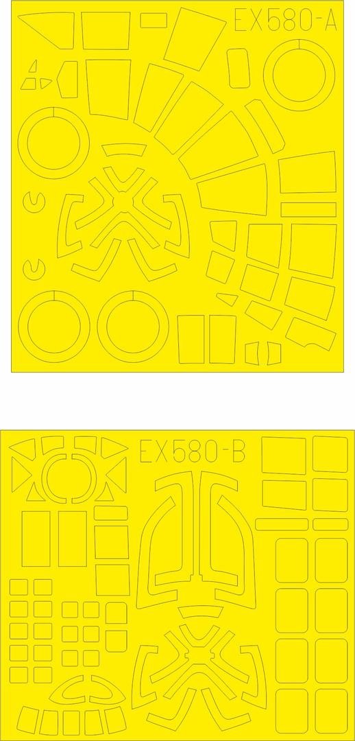Eduard EX580 He 111H-3 ICM 1/48