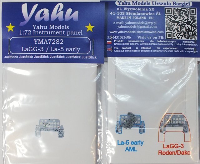 Yahu YMA7282 LaGG-3 & La-5 early (Roden / AML) 1/72