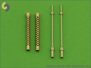 Master AM-48-054 Italian machine gun Breda SAFAT 12,7mm barrels (2pcs) 1/48