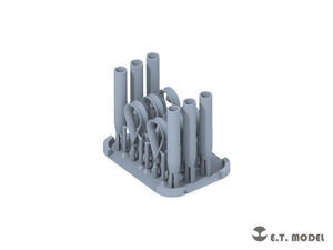 E.T. Model P35-313 WWII German Towing Cables Type.4 ( 3D Print ) 1/35 – zdjęcie 3