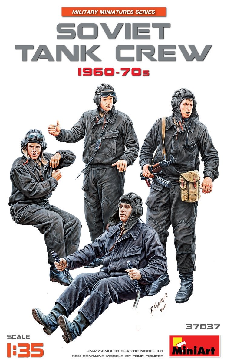 MiniArt 37037 Soviet Tank Crew 1960-70s 1/35