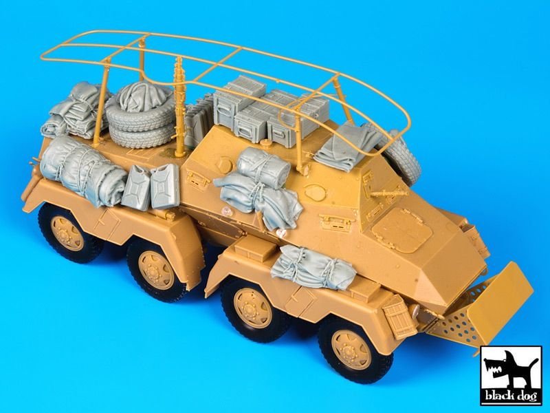 Black Dog T35104 Sd Kfz 263 accessories set 1/35 – zdjęcie 5