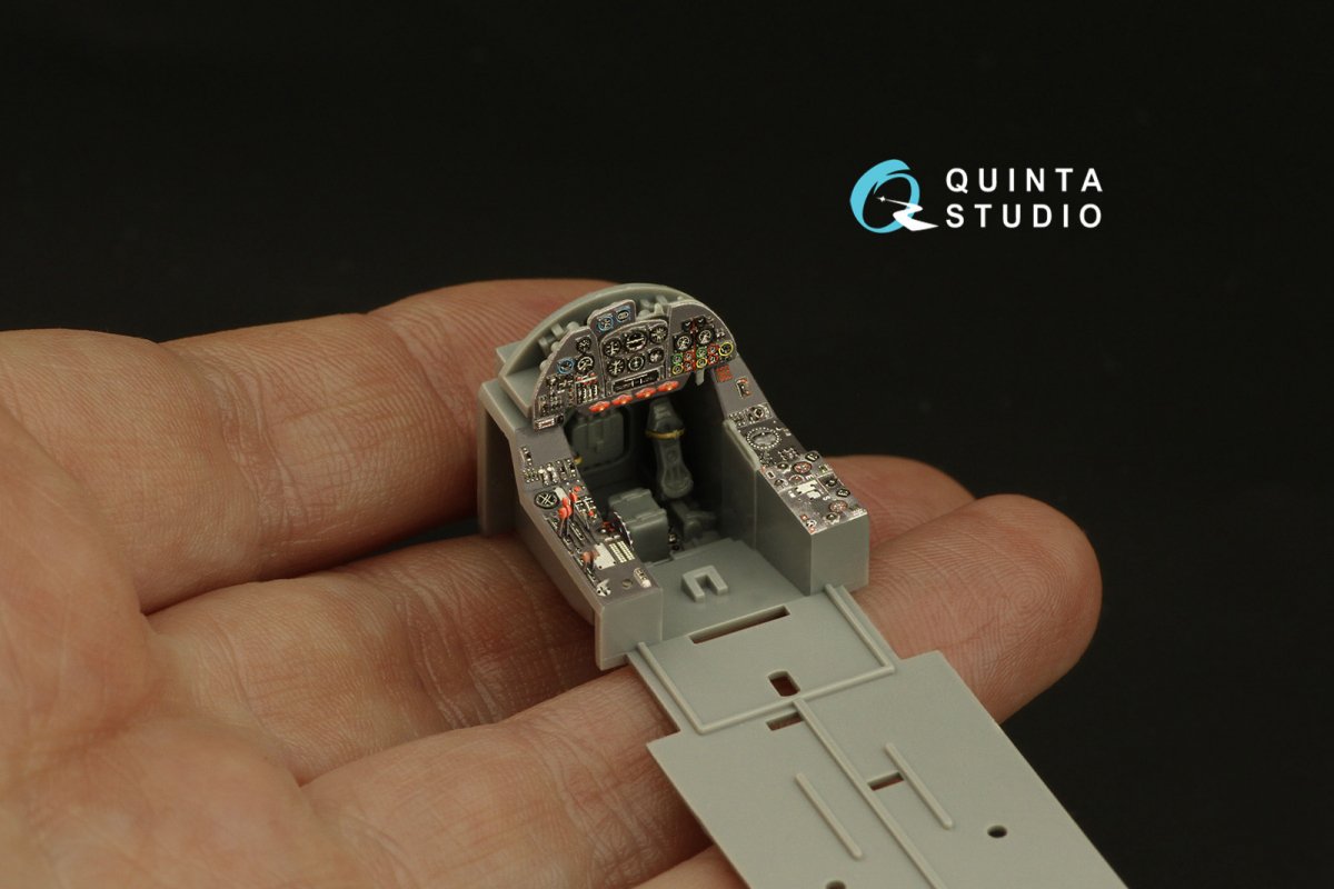 Quinta Studio QD48328 Do 335A Pfeil 3D-Printed &amp;amp; coloured Interior on decal paper (Tamiya) 1/48 – zdjęcie 9