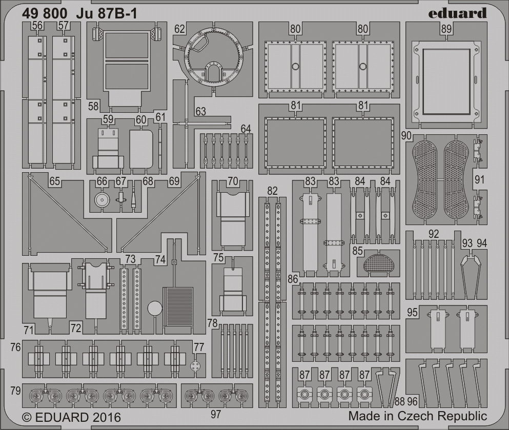 Eduard 49800 Ju 87B-1 AIRFIX 1/48 – Bild 2