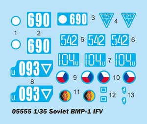 Trumpeter 05555 Soviet BMP-1 IFV 1/35 – zdjęcie 3