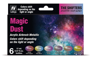 Vallejo 77090 Eccentric The Shifters Set of 6 paints 17ML - Magic Dust – image 2