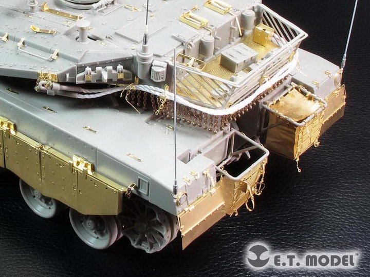 E.T. Model E35-246 Israeli Merkava Mk.3D Late LIC MBT (For MENG TS-025) 1/35 – zdjęcie 5