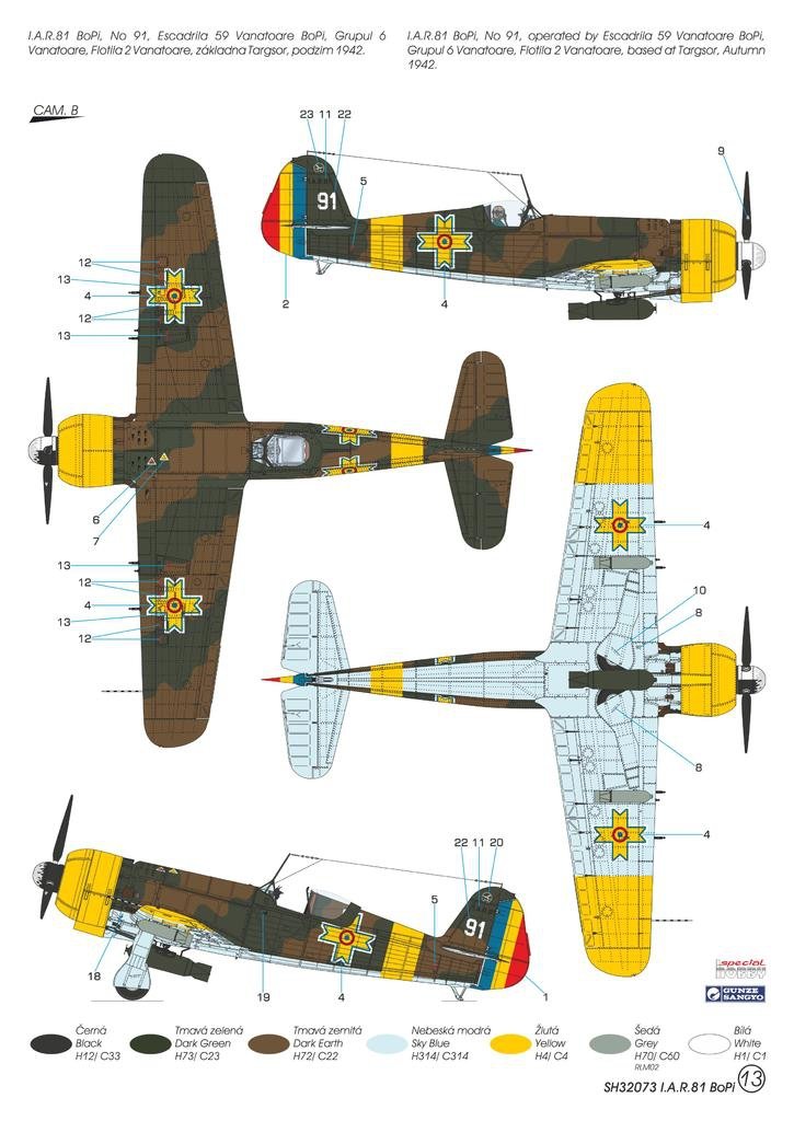 Special Hobby 32073 IAR-81 BoPi 1/32 – image 5