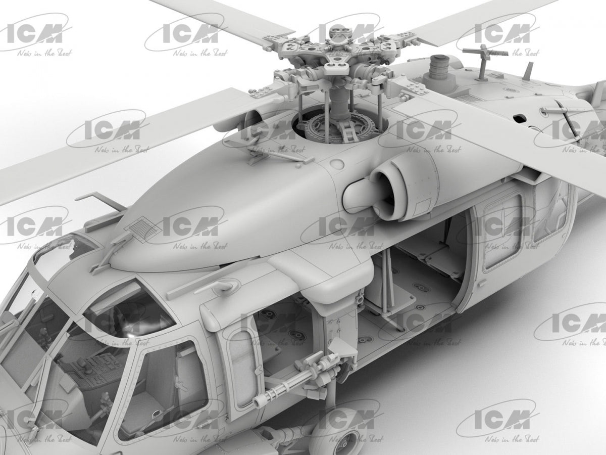 ICM 48360 MH-60L Black Hawk US Special Forces Helicopter 1/48 – image 7