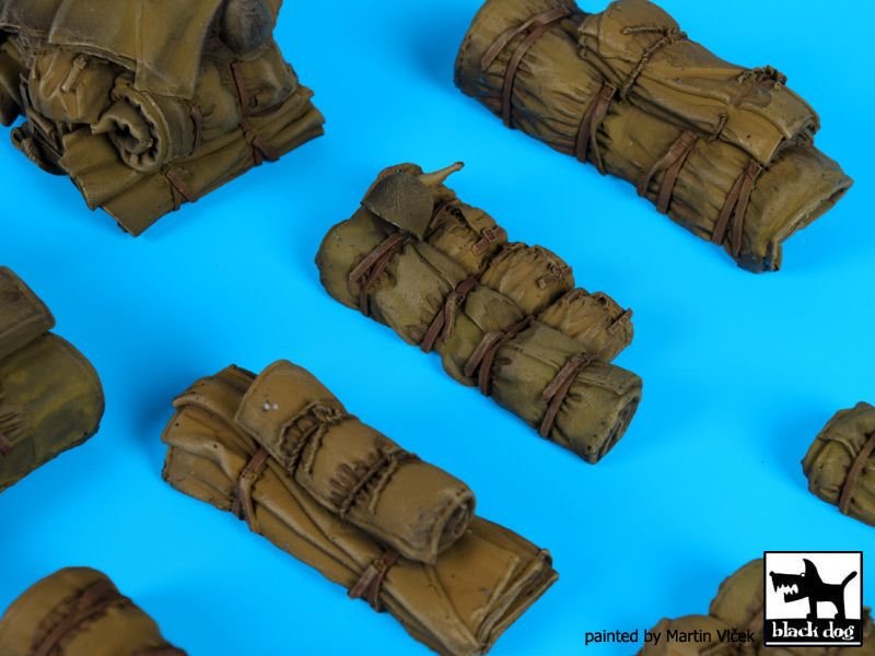 Black Dog T35142 Tentage+bedrols N 1/35 – zdjęcie 2