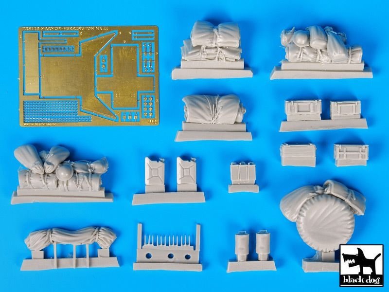 Black Dog T35113 Marmon -Herrington Mk II accessories set 1/35 – zdjęcie 6