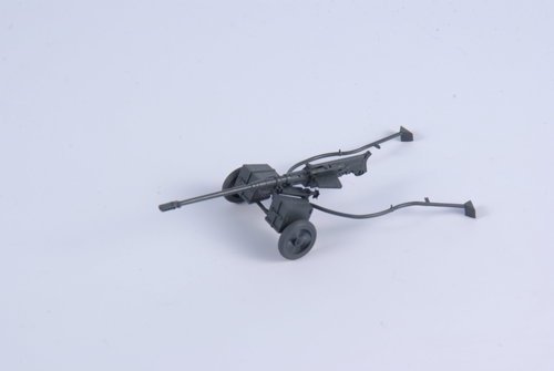 CMK 3140 Swiss WW II Anti-Tank Rifle Solothurn S-18/1000 w/wheeled carriage 1/35 – image 3
