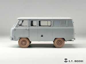 E.T. Model P35-115 Russian UAZ 3909 Military Van Sagged wheels For ZVEZDA 3644 1/35 – zdjęcie 9