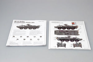 Trumpeter 00395 M1127 Stryker Reconnaissance Vehicle (RV) 1/35 – zdjęcie 3