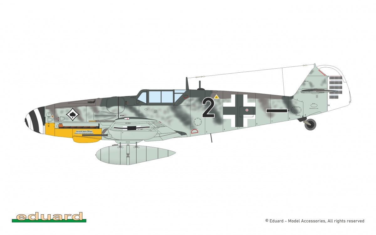 Eduard 7475 Bf 109G-6 - Weekend Edition 1/72 – zdjęcie 13