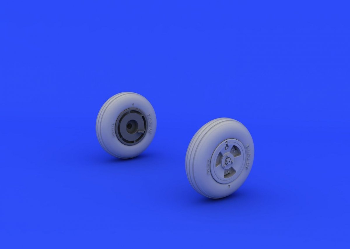 Eduard 648218 Spitfire Mk. XVI wheels - 3 spoke 1/48 (EDUARD) – image 2