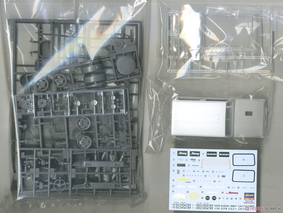 Hasegawa HC22 SUZUKI JIMNY (JA11-5) 1/24 – image 8