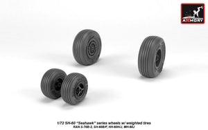 Armory Models AW72333 SH-60 Seahawk wheels w/ weighted tires 1/72 – zdjęcie 2
