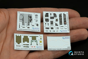 Quinta Studio QD48305 AV-8B Early 3D-Printed &amp;amp; coloured Interior on decal paper (Hasegawa) 1/48 – zdjęcie 2