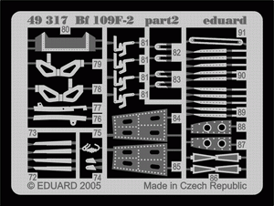 Eduard 49317 Bf 109F-2 1/48 Hasegawa – zdjęcie 3