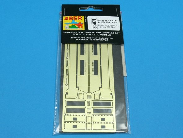 Aber 35A074 Stowage bins for Sd.Kfz. 250 Neu 1/35 – image 3