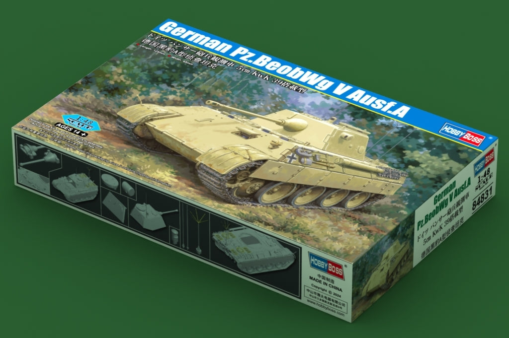 Hobby Boss 84831 German PzBeobWg V Ausf.A 1/48 – image 2