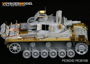 Voyager Model PE35242 WWII German Pz.Kpfw.III Ausf.N sPz.Abt 501 Afrika For DRAGON 6431 1/35 – image 3