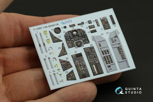 Quinta Studio QD48138 F-105D 3D-Printed &amp;amp; coloured Interior on decal paper (for HobbyBoss kit) 1/48 – Bild 2