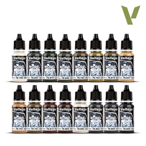 Vallejo 70255 German AFV Colors WWII - AFV Color Series - Model Color Set 16x18ml