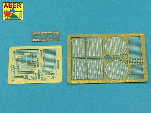 Aber 35K02T Pz.Kpfw. V Ausf.D and A (Sd.Kfz.171) Panther for Takom 1/35 – image 3