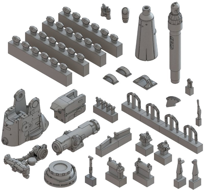Pontos 48001F1 U-Boot Type VII C Detail up set 1/48 – image 4