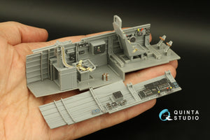 Quinta Studio QD32167 Ju 87D/G 3D-Printed &amp;amp; colored Interior on decal paper (Hasegawa) 1/32 – image 10