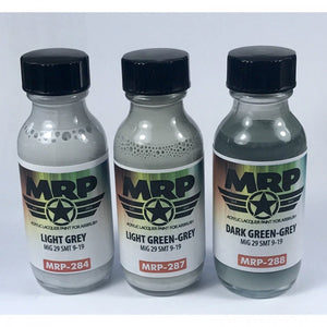 Mr. Paint MRP-287 LIGHT GREEN GREY MiG 29 SMT 30ml – zdjęcie 3