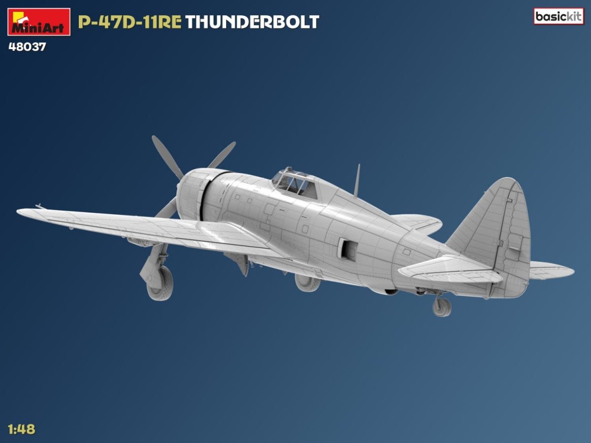 MiniArt 48037 P-47D-11RE Thunderbolt. Basic Kit 1/48 – zdjęcie 6