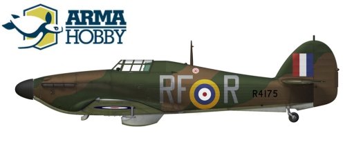 Arma Hobby 70019 Hurricane Mk I Expert Set 1/72 – zdjęcie 3