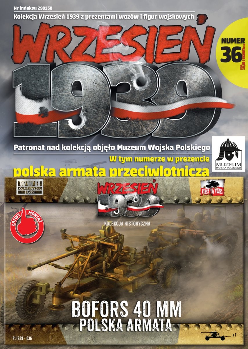 First to Fight PL036 Polish Anti-Aircraft Gun (1/72)