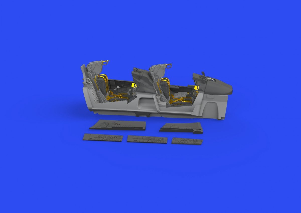 Eduard 648739 F-14A late cockpit TAMIYA 1/48 – immagine 5