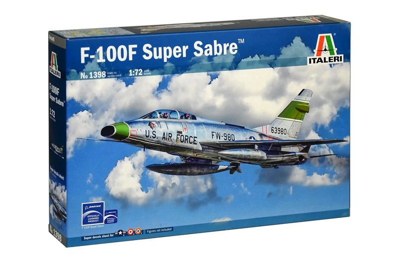Italeri 1398 F-100F SUPER SABRE 1/72