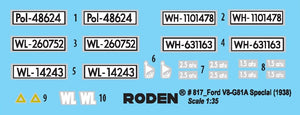 Roden 817 Ford V8 G81A 1/35 – Bild 3