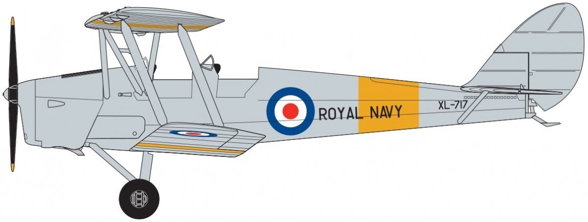 Airfix 02106 de Havilland DH.82a Tiger Moth 1/72 – zdjęcie 4