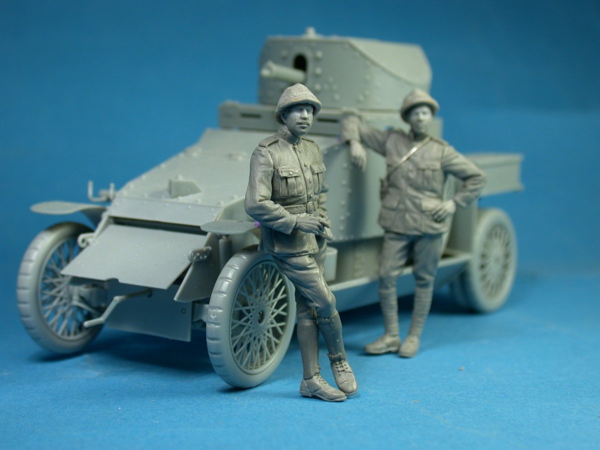 Copper State Models F35-010 Belgian Armored car officer 1/35 – image 2