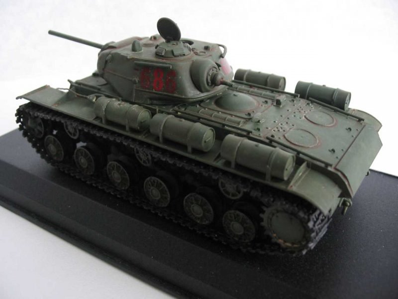 PST 72025 KV-1S Heavy Tank 1/72 – zdjęcie 6